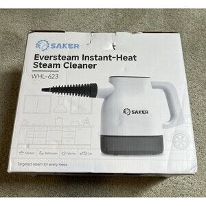 NEW Saker EverSteam Handheld Steam Cleaner Instant Heat Portable Home Steamer